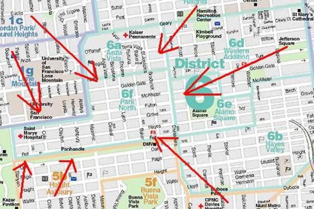 Entire 2Br, Centrally-Located, W/Parking! サンフランシスコ エクステリア 写真